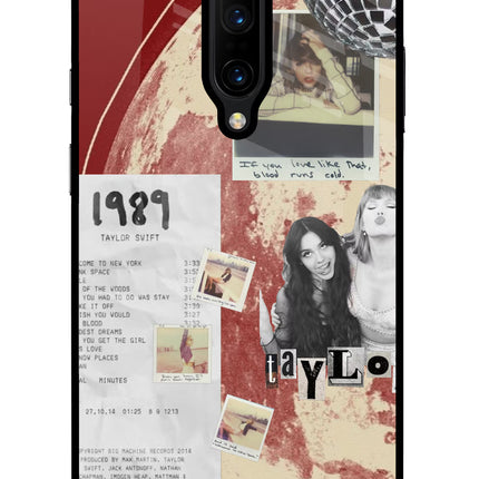Taylor Swift Oneplus 7 Pro Glass Case