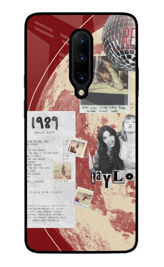 Taylor Swift Oneplus 7 Pro Glass Case