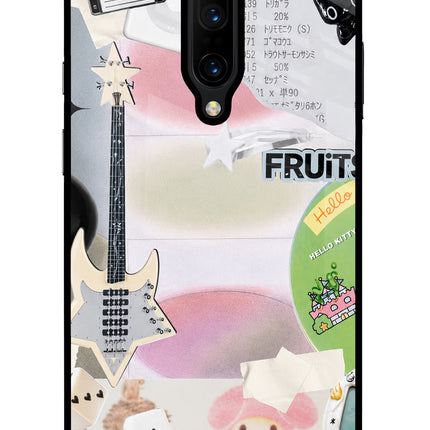 Softcore case Oneplus 7 Pro Glass Case