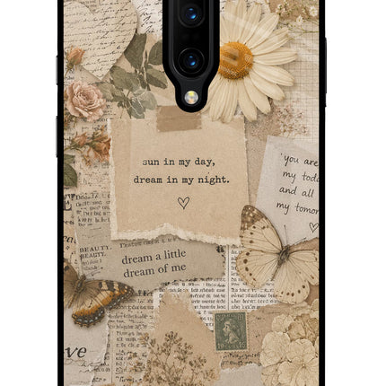 Vintage case Oneplus 7 Pro Glass Case