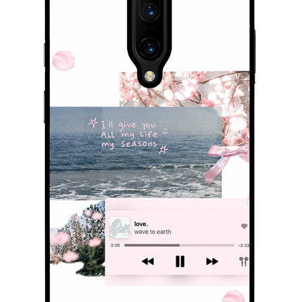 Wave to earth Oneplus 7 Pro Glass Case