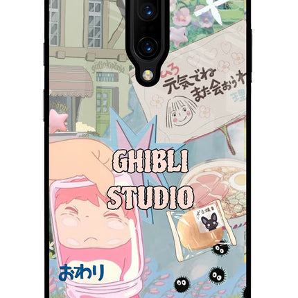 Studio Ghibli Oneplus 7 Pro Glass Case