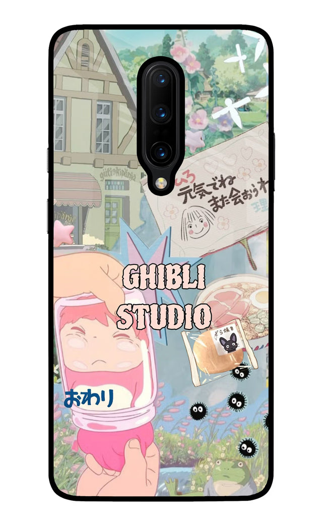 Studio Ghibli Oneplus 7 Pro Glass Case