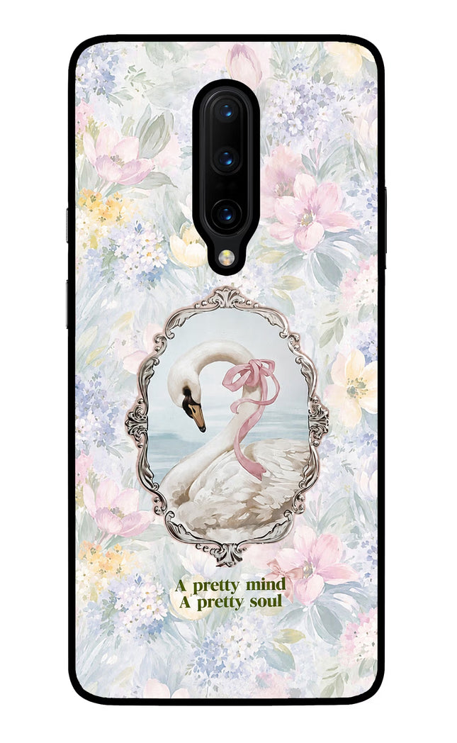 Pretty Mind Pretty Soul Oneplus 7 Pro Glass Case