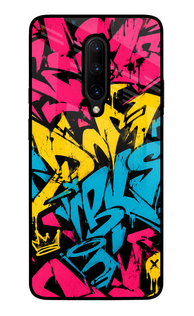 Graffiti Vibe Oneplus 7 Pro Glass Case
