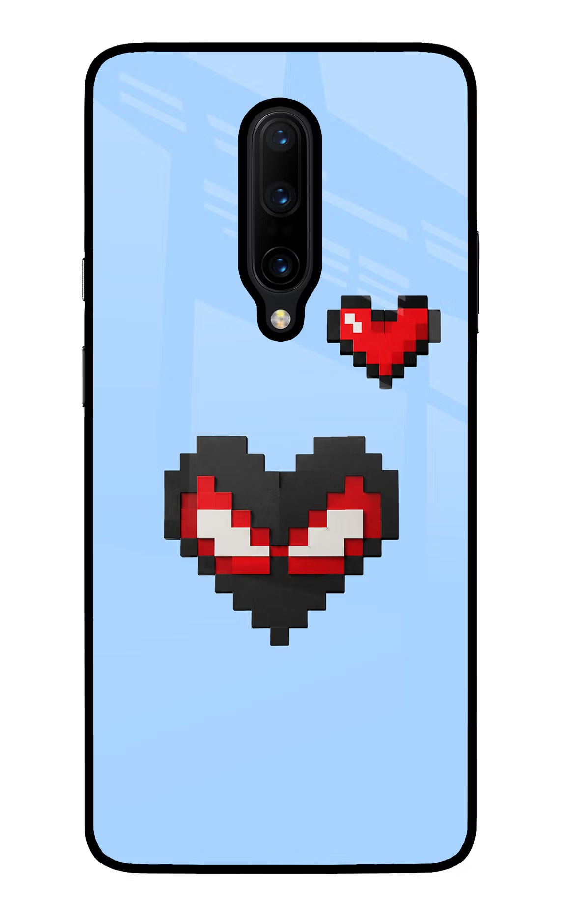 Peter Heart Oneplus 7 Pro Glass Case