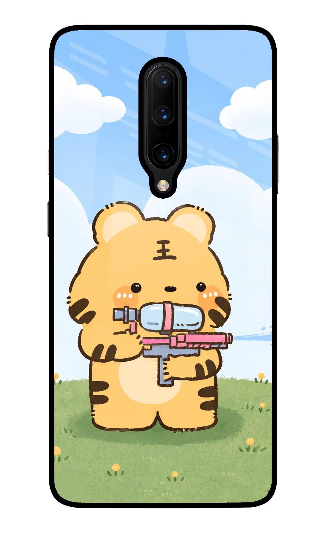 Tiger Treat Oneplus 7 Pro Glass Case