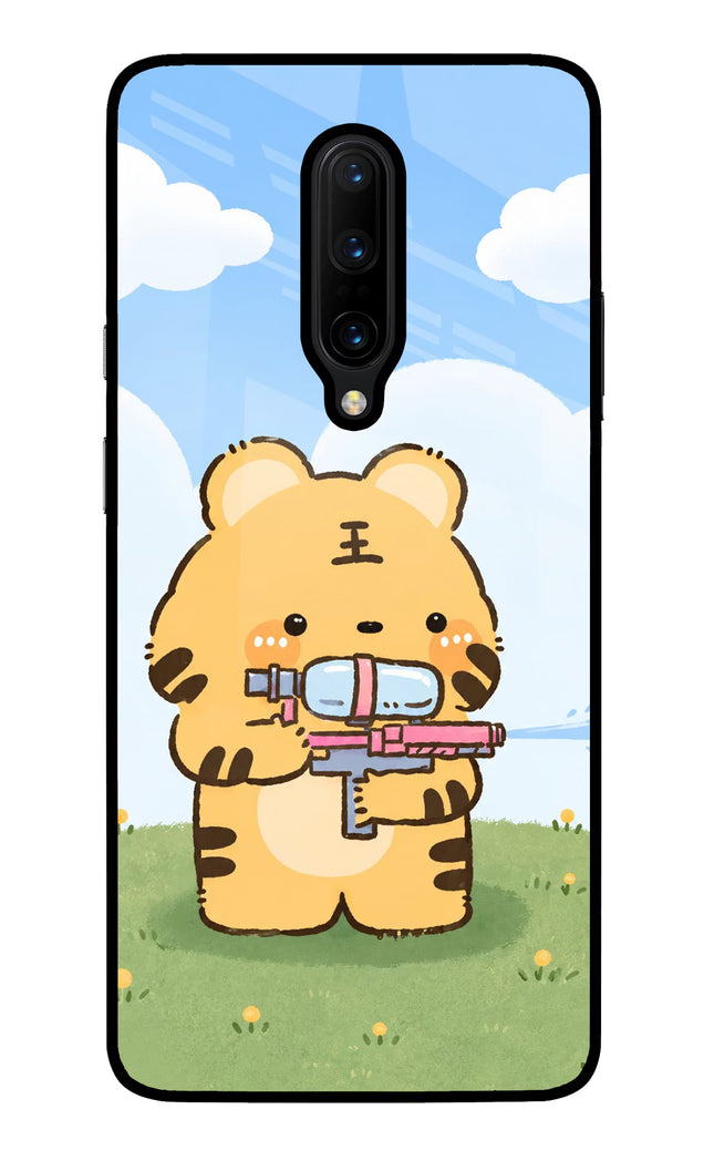 Tiger Treat Oneplus 7 Pro Glass Case