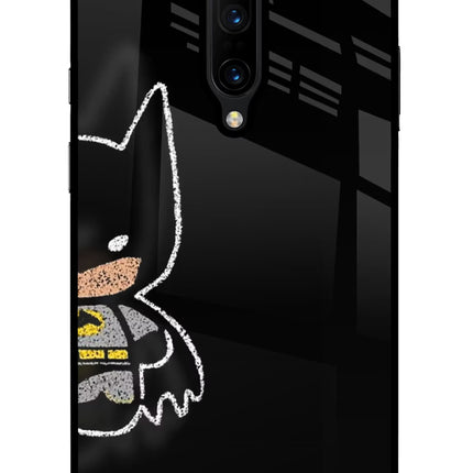 Bat Kitty Oneplus 7 Pro Glass Case