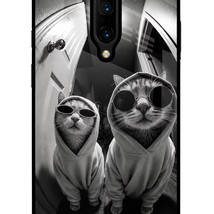 Hood Cats Oneplus 7 Pro Glass Case