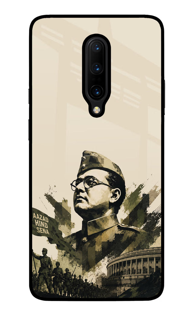 Netaji Rising Oneplus 7 Pro Glass Case