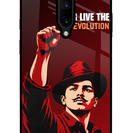 Bhagat Singh Revolution Oneplus 7 Pro Glass Case