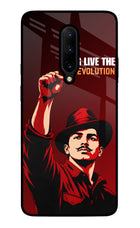 Bhagat Singh Revolution Oneplus 7 Pro Glass Case