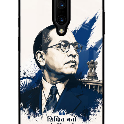 Bhagat Singh Trio Oneplus 7 Pro Glass Case