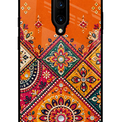 Kutch Glow Oneplus 7 Pro Glass Case