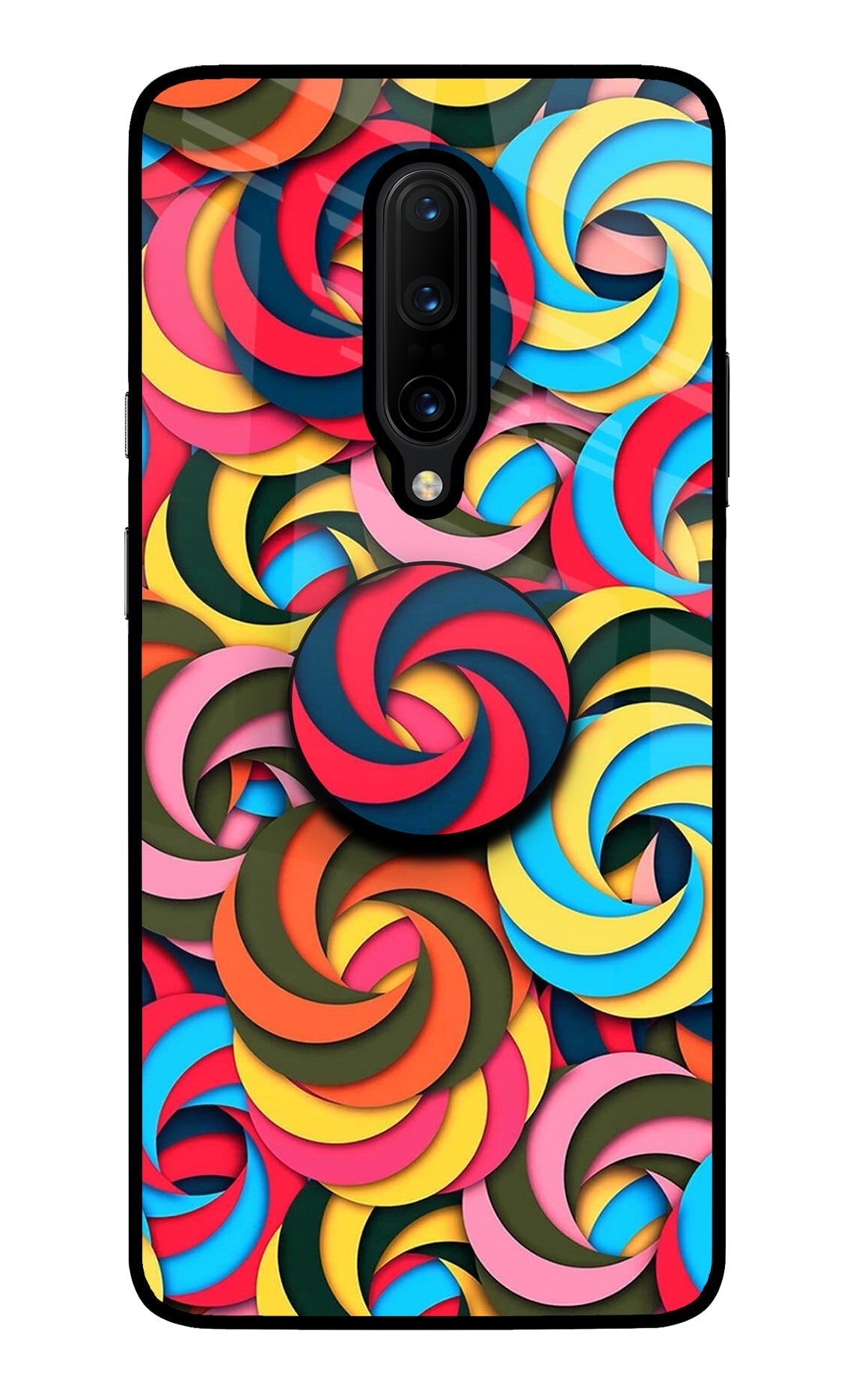 Spiral Pattern Oneplus 7 Pro Pop Case