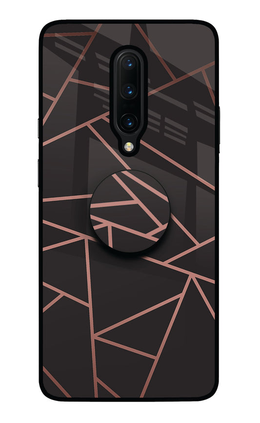 Geometric Pattern Oneplus 7 Pro Glass Case