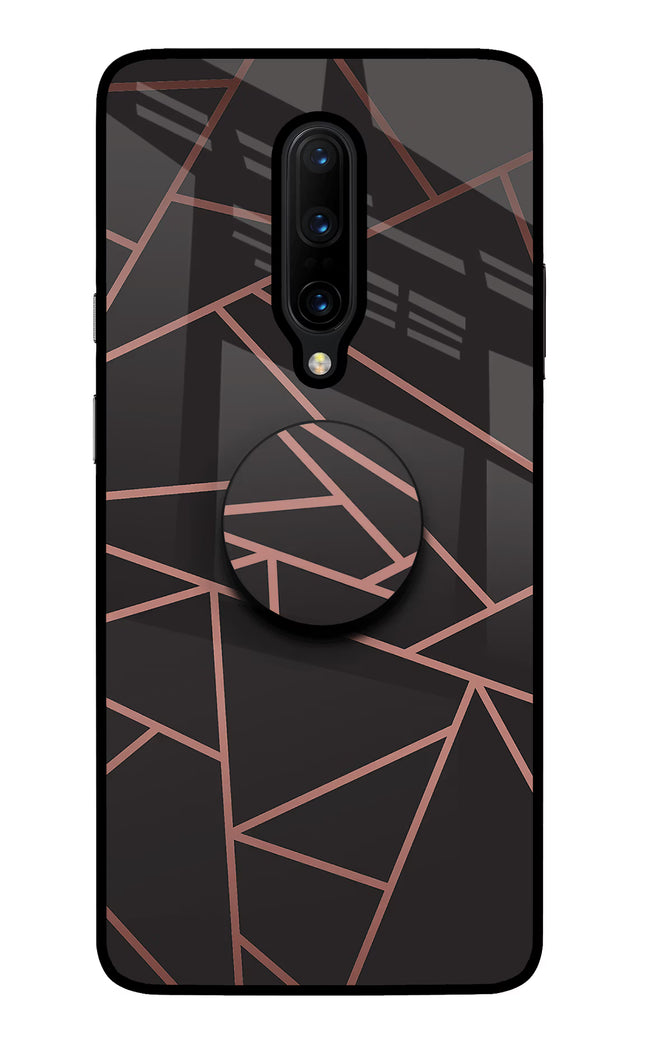 Geometric Pattern Oneplus 7 Pro Glass Case