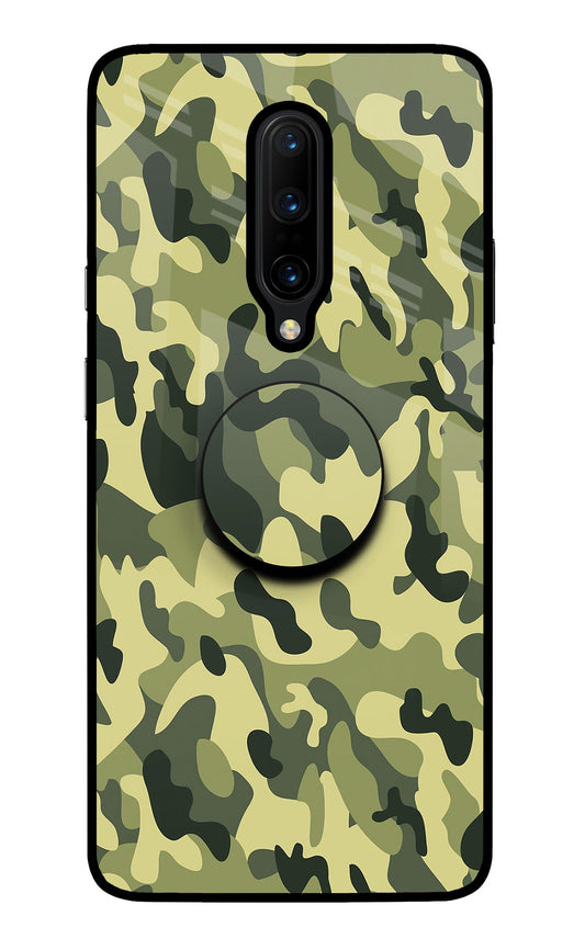 Camouflage Oneplus 7 Pro Glass Case