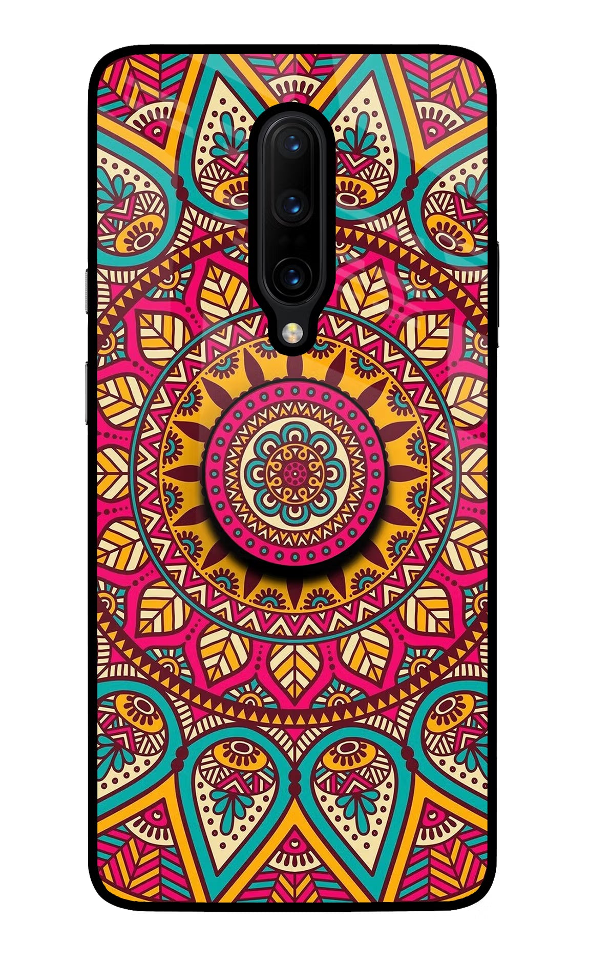 Mandala Oneplus 7 Pro Glass Case
