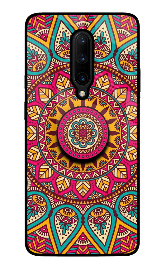 Mandala Oneplus 7 Pro Glass Case