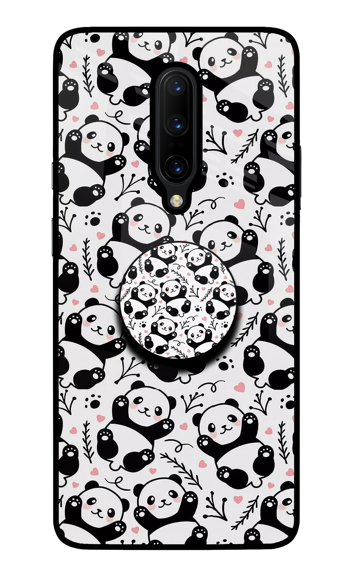 Cute Panda Oneplus 7 Pro Pop Case