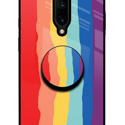 Rainbow Oneplus 7 Pro Glass Case