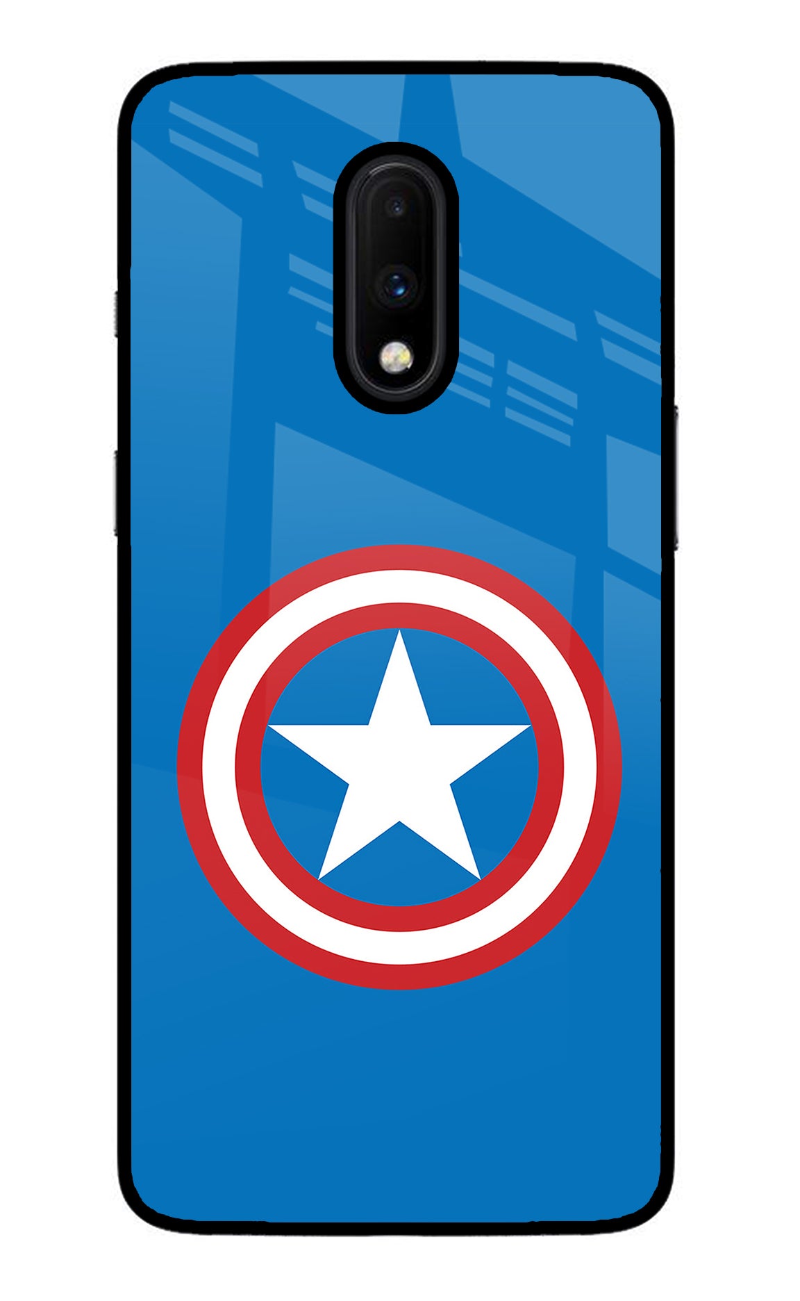 Captain America Logo Oneplus 7 Back Cover