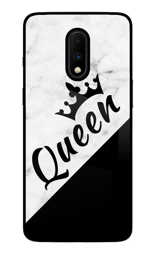 Queen Oneplus 7 Glass Case