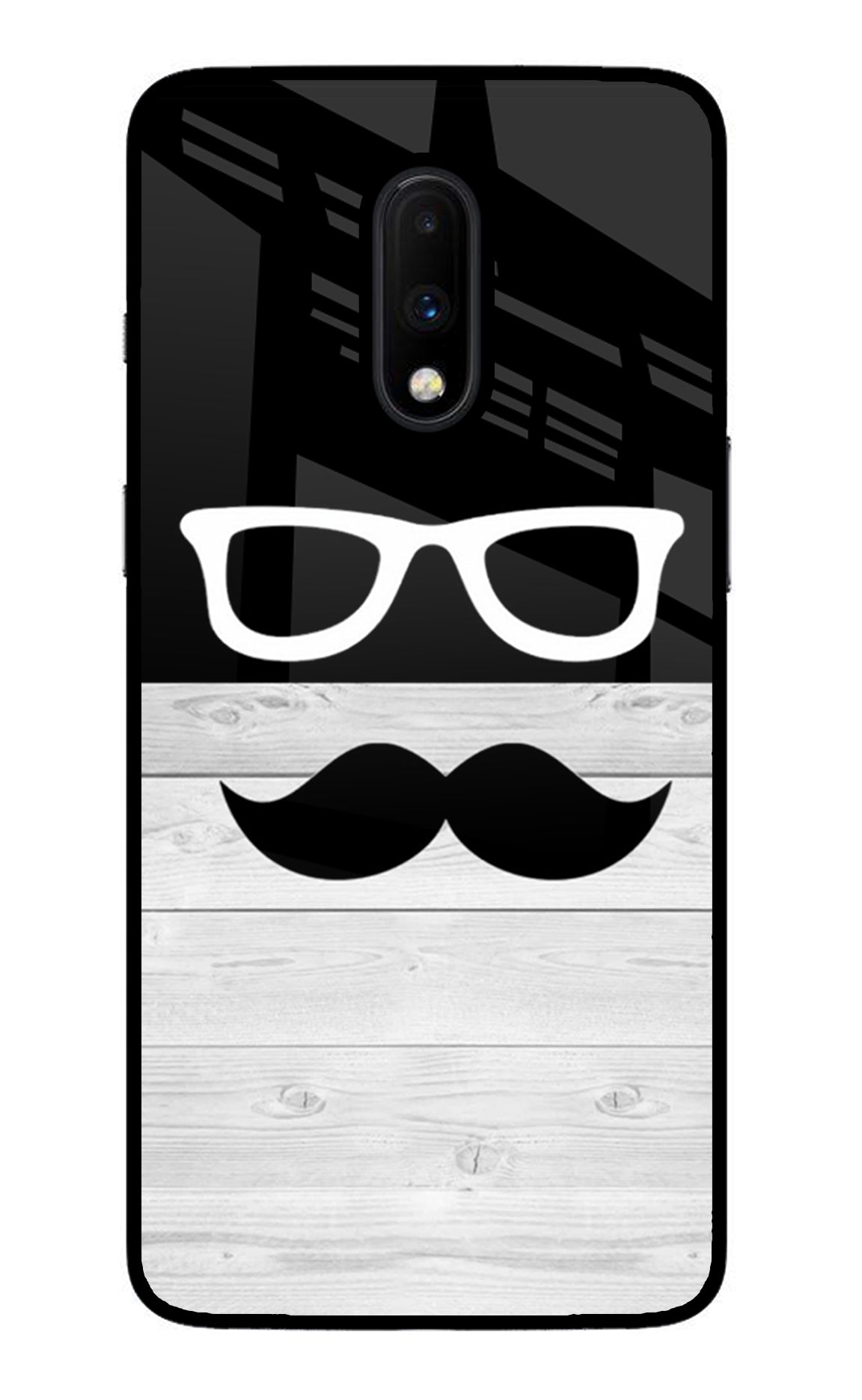 Mustache Oneplus 7 Back Cover