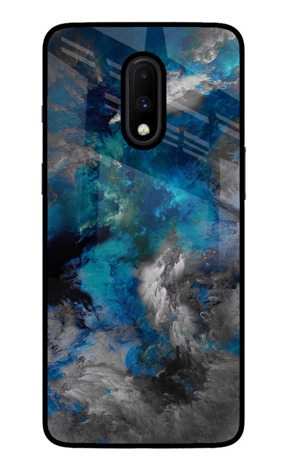 Artwork Oneplus 7 Glass Case Back Cover by Casekaro