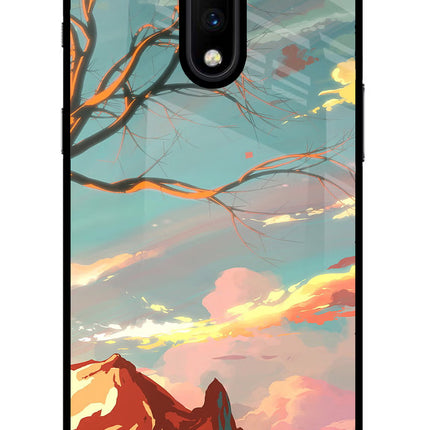 Scenery Oneplus 7 Glass Case