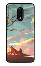 Scenery Oneplus 7 Glass Case