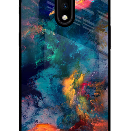 Artwork Paint Oneplus 7 Glass Case