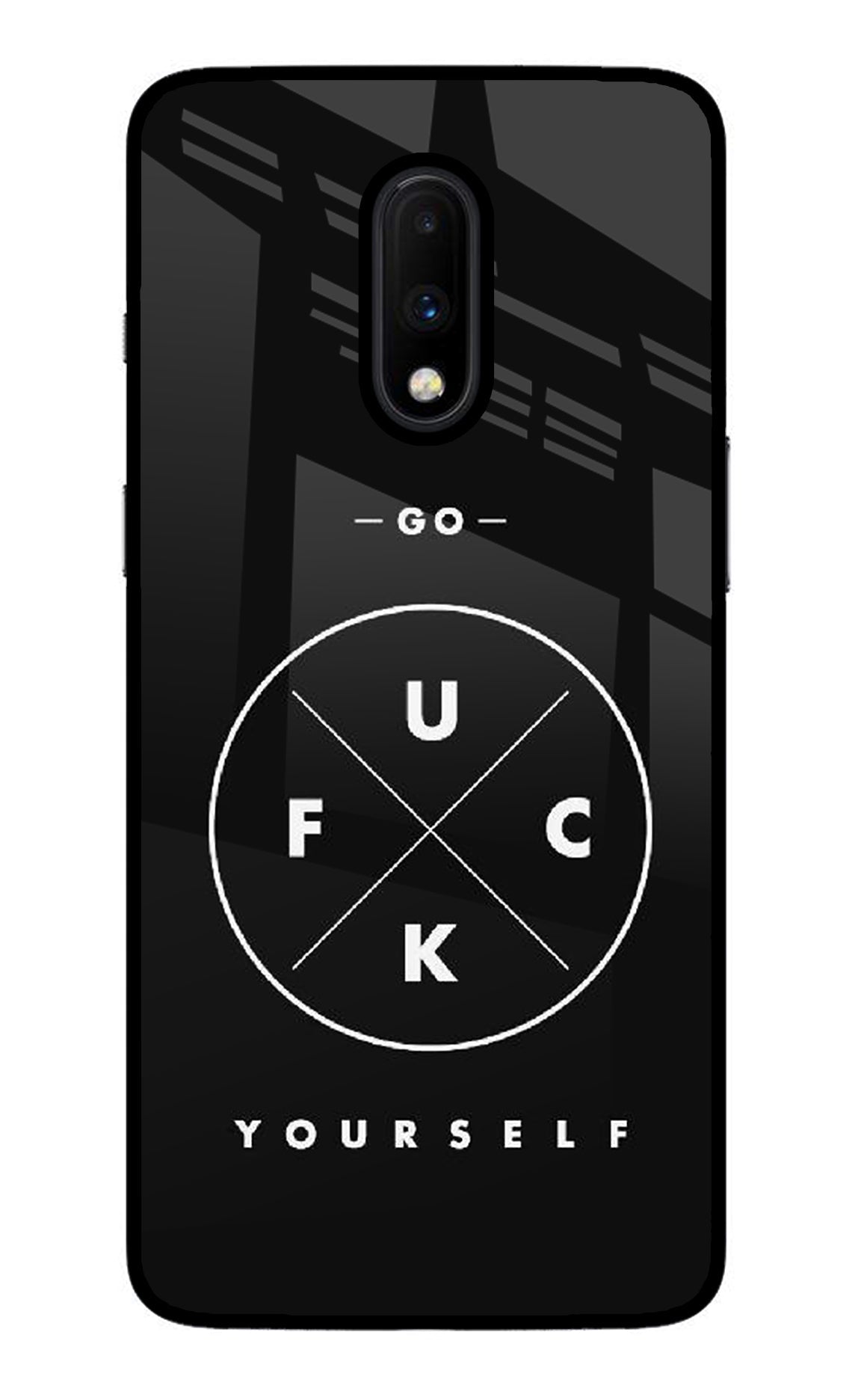 Go Fuck Yourself Oneplus 7 Back Cover