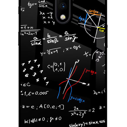 Mathematics Formula Oneplus 7 Glass Case