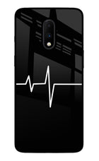 Heart Beats Oneplus 7 Glass Case