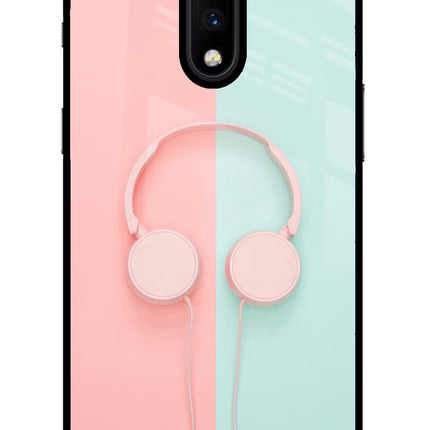 Music Lover Oneplus 7 Glass Case Back Cover by Casekaro