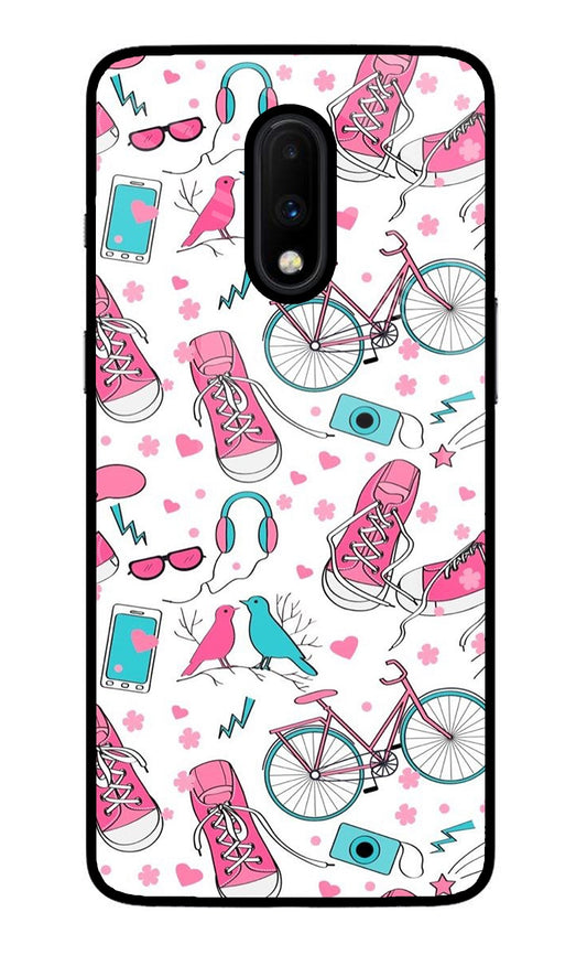 Artwork Oneplus 7 Glass Case