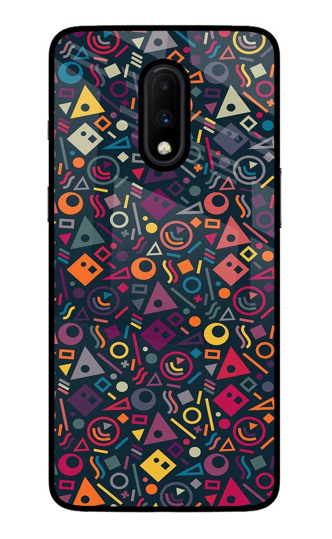 Geometric Abstract Oneplus 7 Back Cover