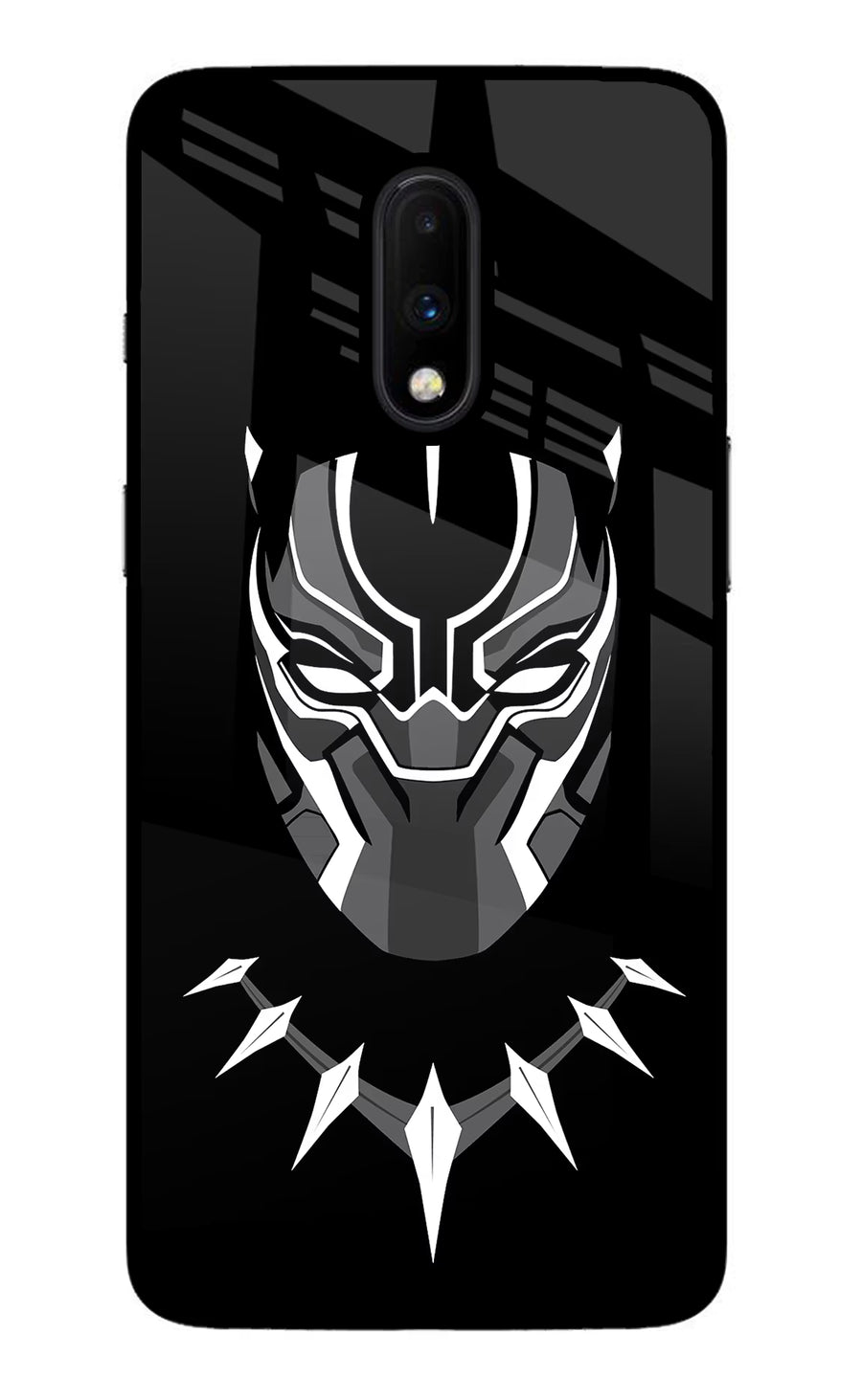 Black Panther Oneplus 7 Back Cover, Glass case