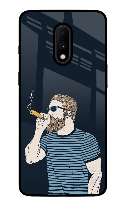 Smoking Oneplus 7 Glass Case