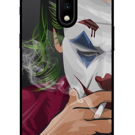 Joker Smoking Oneplus 7 Glass Case