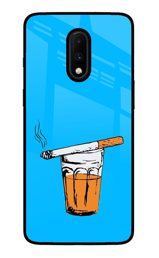 Chai Sutta Oneplus 7 Glass Case