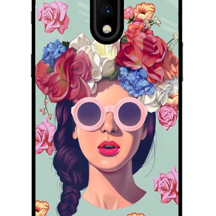 Pretty Girl Oneplus 7 Glass Case