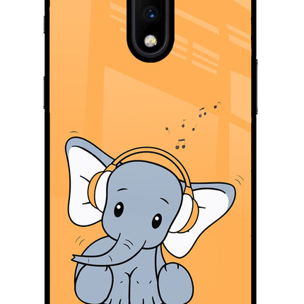 High On Music Oneplus 7 Glass Case