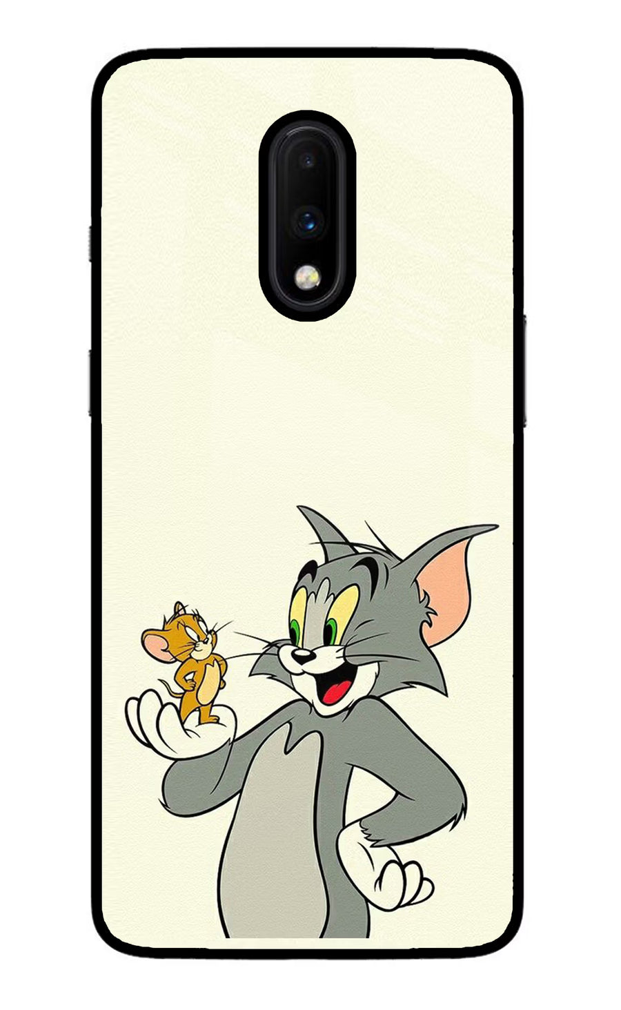 Tom & Jerry Oneplus 7 Back Cover, Glass case