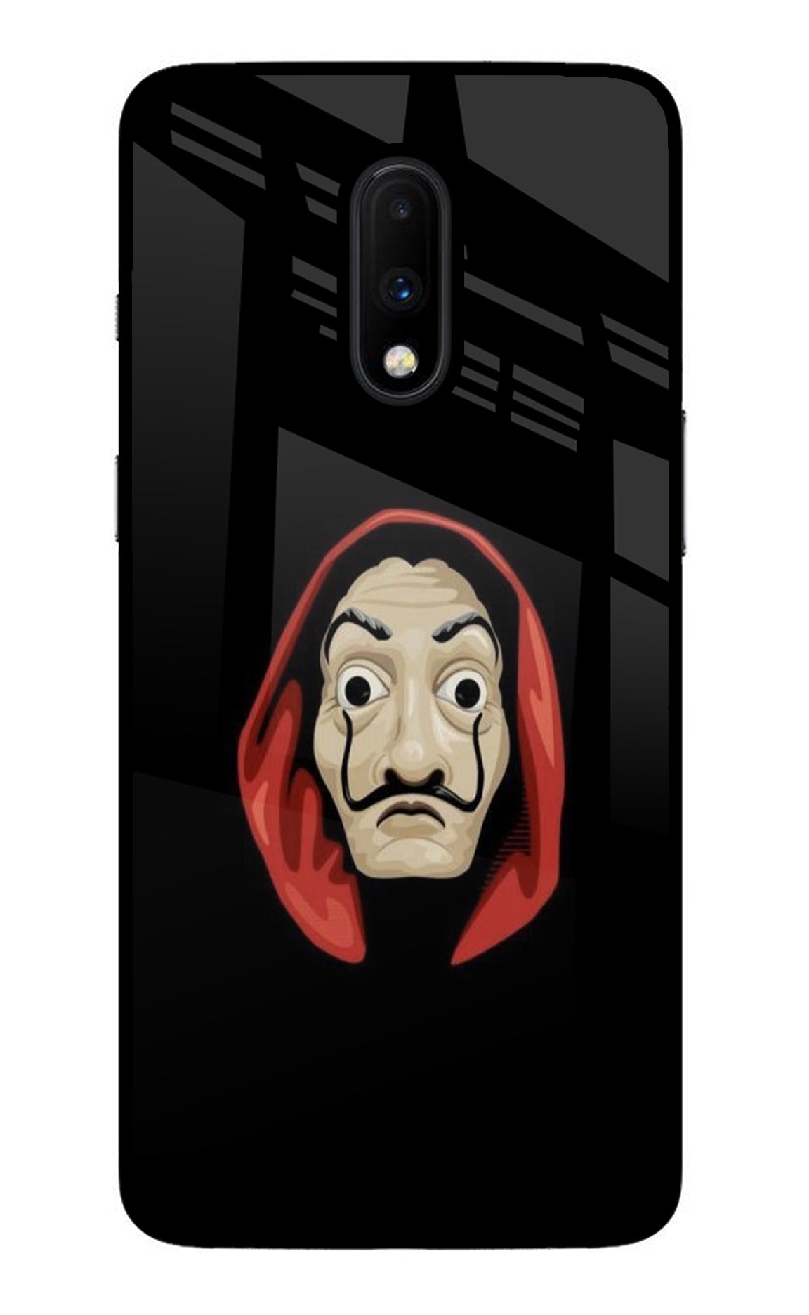 Money Heist Oneplus 7 Glass Case