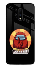 Among Us Shhh! Oneplus 7 Glass Case