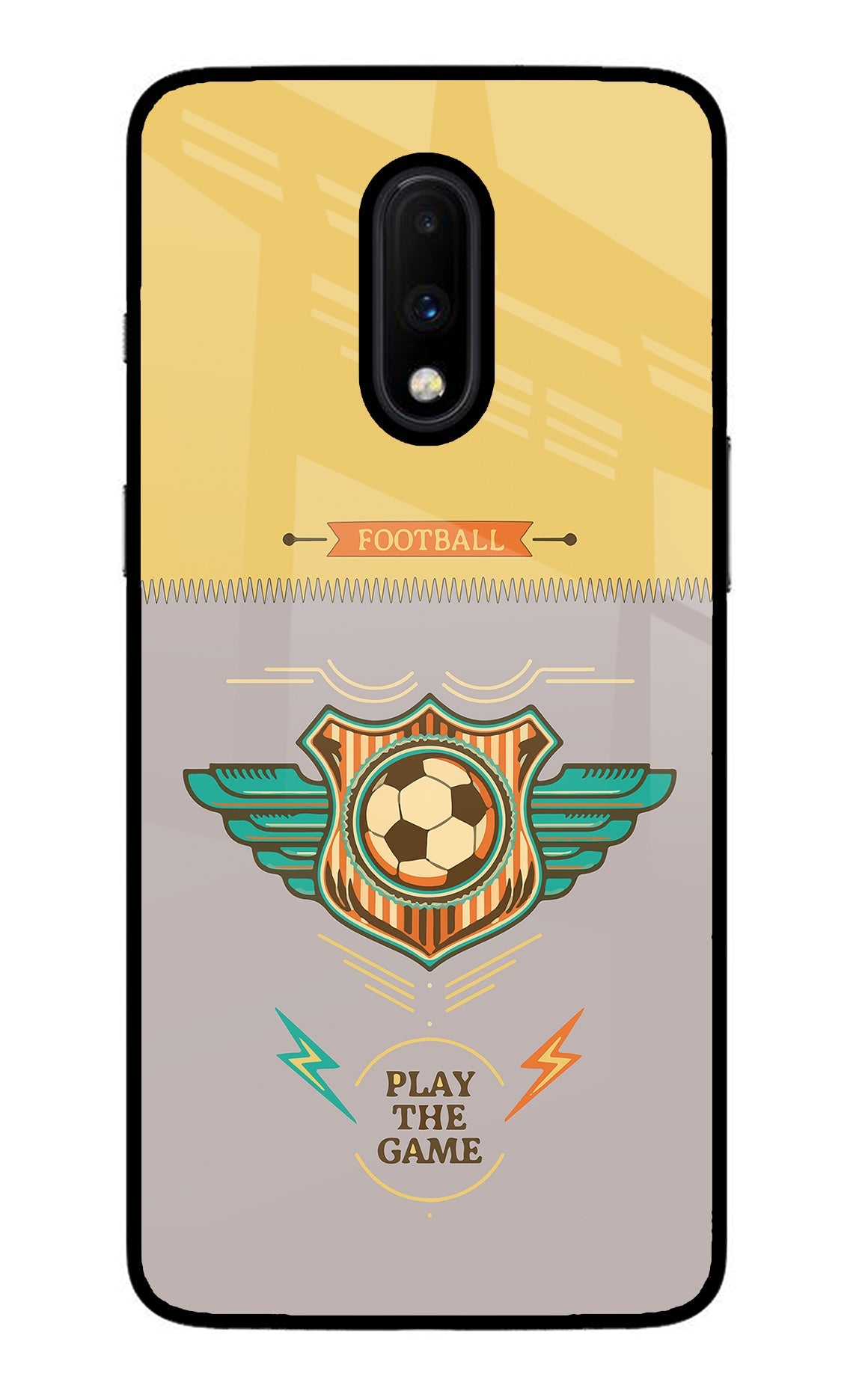 Football Oneplus 7 Back Cover